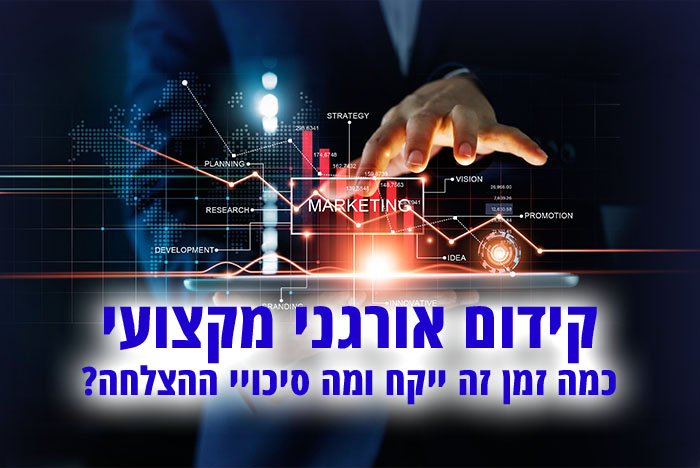 קידום אורגני מקצועי - מה מחכה לנו בשנים הקרובות