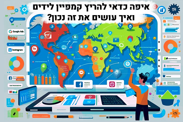 בחרו את הפלטפורמה הנכונה לקמפיין לידים ותגלו איך ליצור לידים איכותיים בעזרת אסטרטגיות מתקדמות